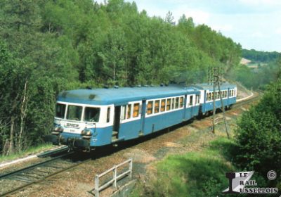 Carte Postale N° 1334 - Le Rail Ussellois