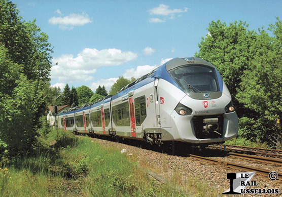 CPM “Le Rail Ussellois” n° 2096 (nouveauté du printemps 2023)