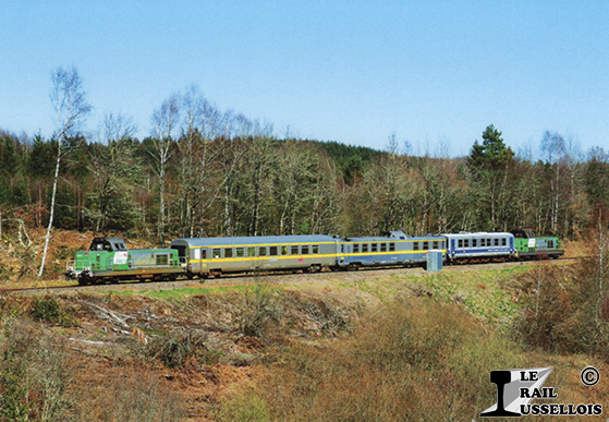 CPM « Le Rail Ussellois » n° 2104 (nouveauté de l’automne 2023)