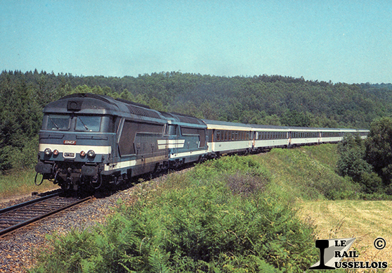 Le « Ventadour » près de Monestier-Merlines – 19 (CPM réf. RU 3)