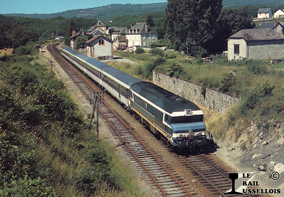 Carte Postale N° 4 - Le Rail Ussellois